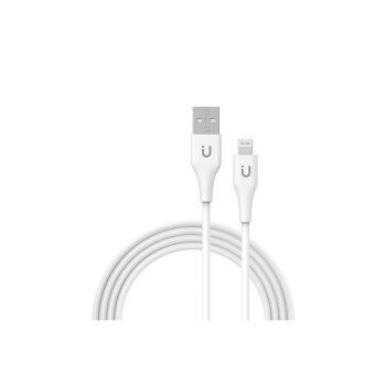 Cavo di ricarica e trasferimento Tunit USB-A / Lightning \\ 1m bianco