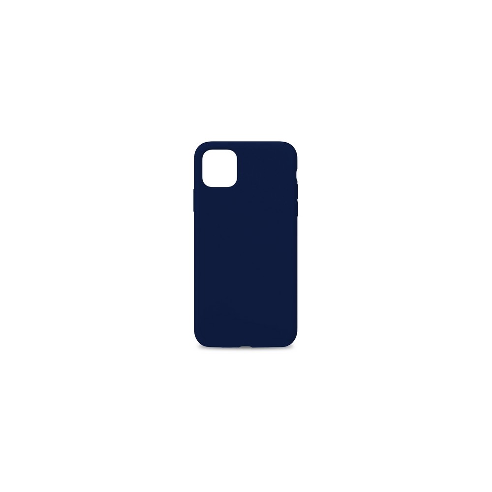 TUNIT Cover in microfibra e silicone per iPhone 12 Mini - Prussian Blue