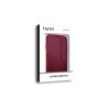 Tunit Book - iPhone X/Xs \\ Custodia portfolio effetto pelle con portatessere - Red