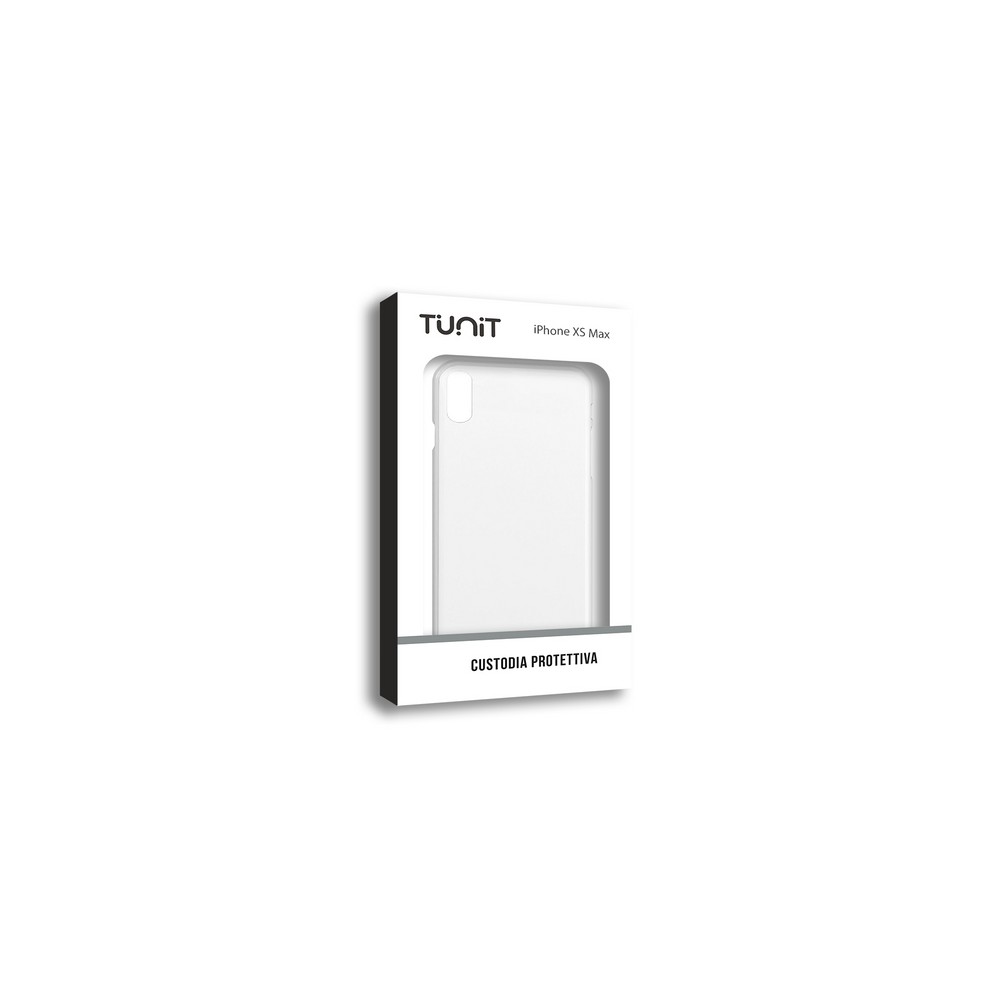 Tunit No-Scratch Case - iPhone Xs Max \\ Custodia protettiva - Clear