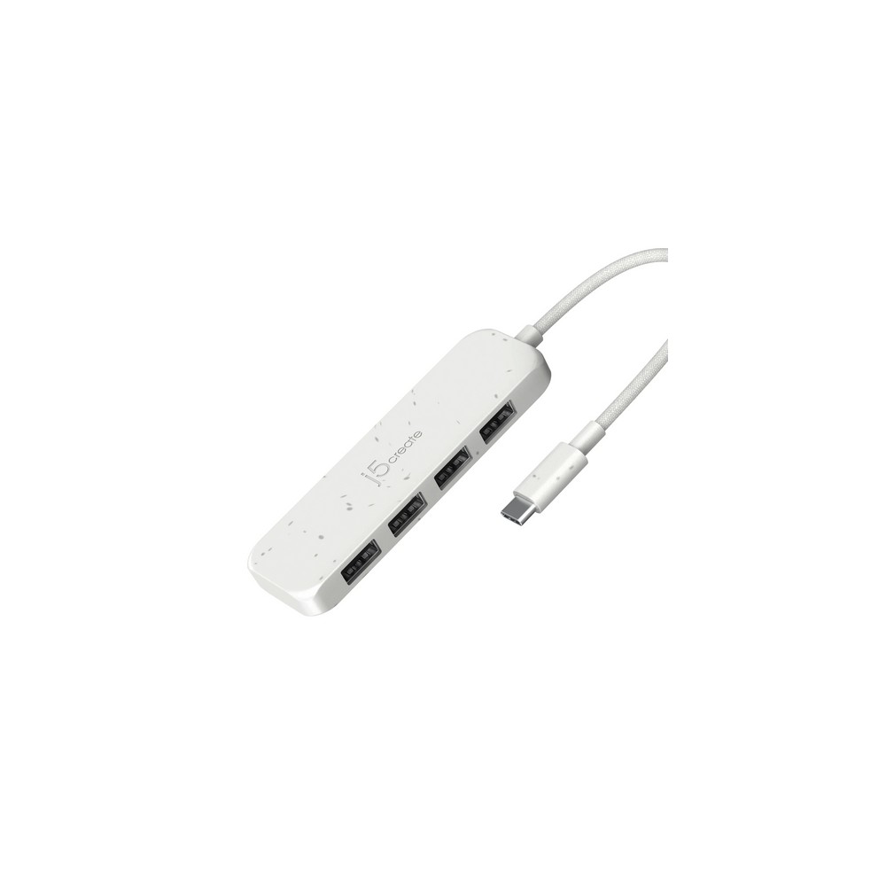 Eco-Friendly USB-C  to 4-Port Type-A Gen 2 Hub