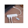 Eco-Friendly USB-C  to 4-Port Type-C Gen 2 Hub