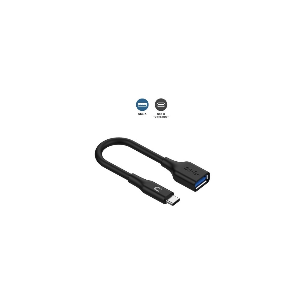 TUNIT Cavo adattatore USB-C / USB-A 10Gbps - Nero