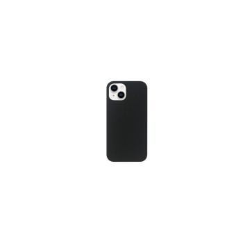 Cover per iPhone 14 in silicone, MagSafe compatibile - Black