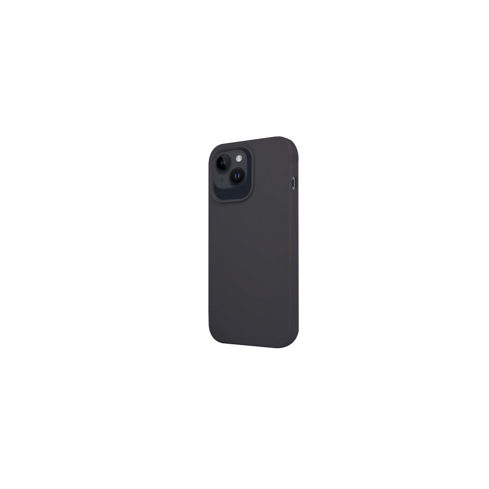 TUNIT Cover in microfibra e silicone per iPhone 13 e 13 Pro - Black