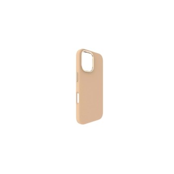 SOFT TOUCH cover in silicone per iPhone 16, MagSafe compatible - Beige Gold