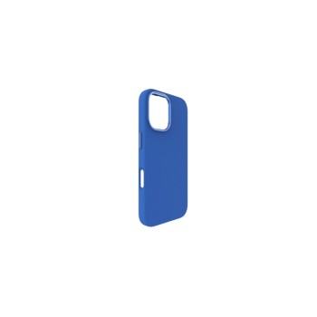 SOFT TOUCH cover in silicone per iPhone 16, MagSafe compatible - Blue