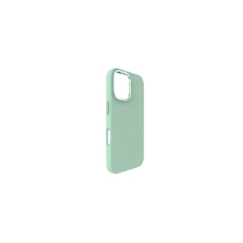 SOFT TOUCH cover in silicone per iPhone 16, MagSafe compatible - Mint