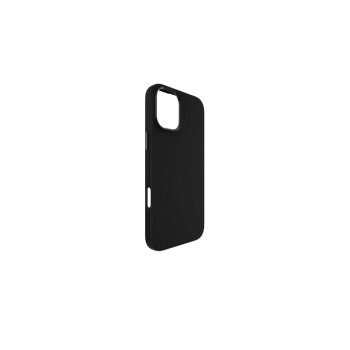 SOFT TOUCH cover in silicone per iPhone 16 Plus, MagSafe compatible - Black