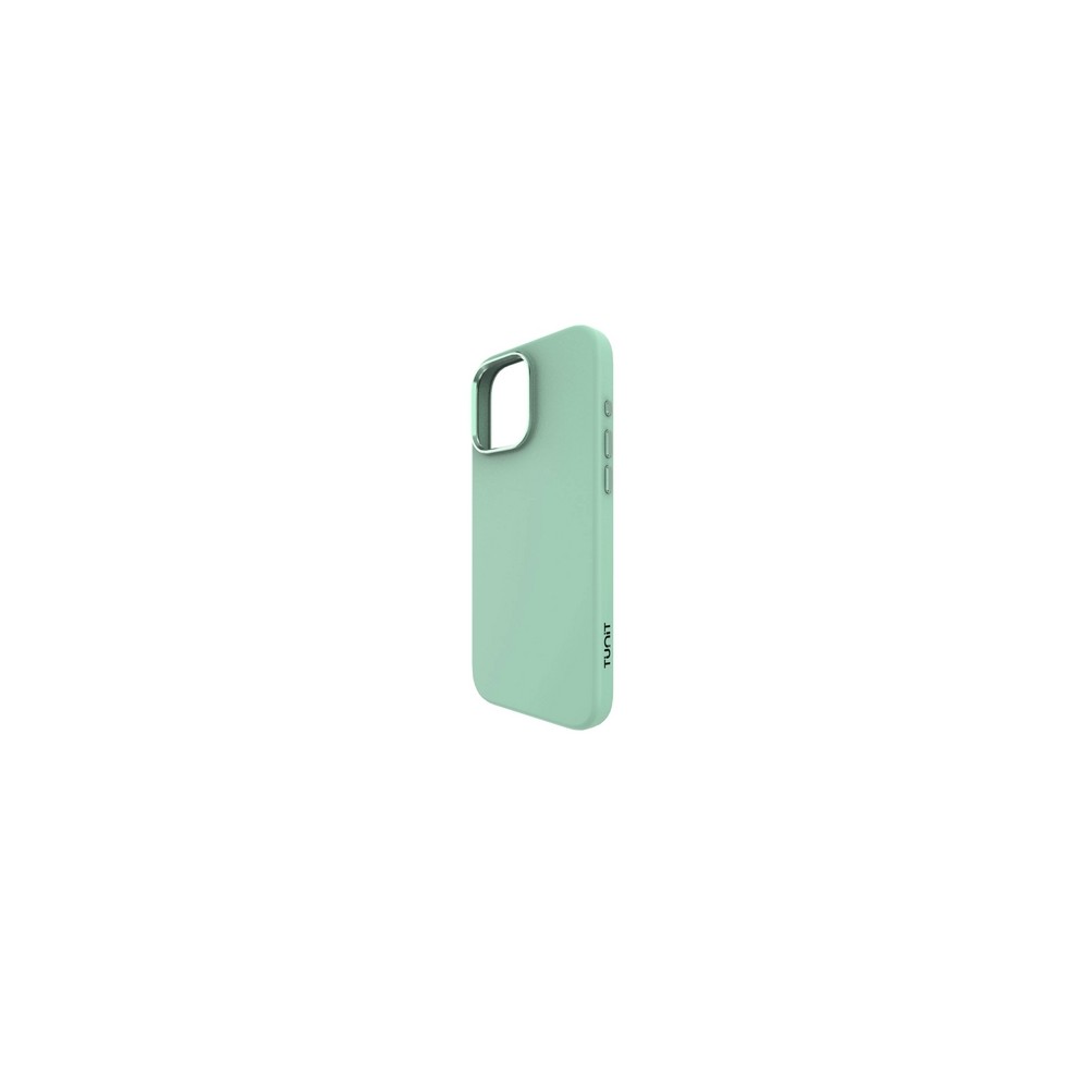 TUNIT SOFT TOUCH cover in silicone per iPhone 16 Pro Max MagSafe compatible - Mint