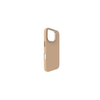 SOFT TOUCH cover in silicone per iPhone 16 Pro, MagSafe compatible - Beige Gold