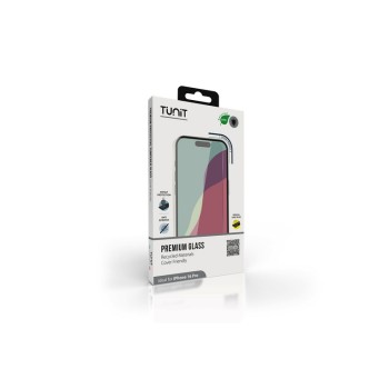 Vetro protettivo per iPhone 16 Pro | Materiale riciclato, Cover friendly