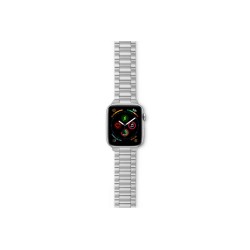 NEW: EPICO METAL BAND FOR APPLE WATCH 42/44/45 mm - silver