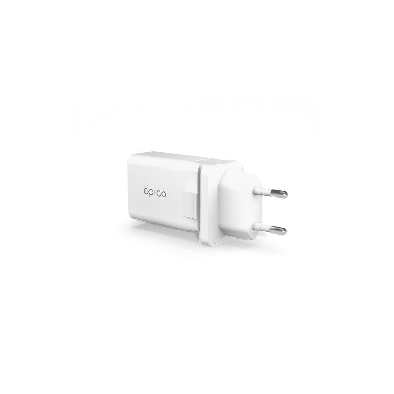 EPICO EPICO 20W PD CHARGER WITH CHANGEABLE PLUG (EU UK) - white