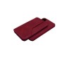 Tunit Book Case - iPhone XR \\ Cover portfolio effetto pelle con portatessere - Red