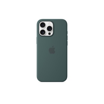 iPhone 16 Pro Max Silicone Case with MagSafe - Lake Green