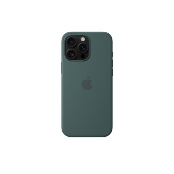 iPhone 16 Pro Max Silicone Case with MagSafe - Lake Green