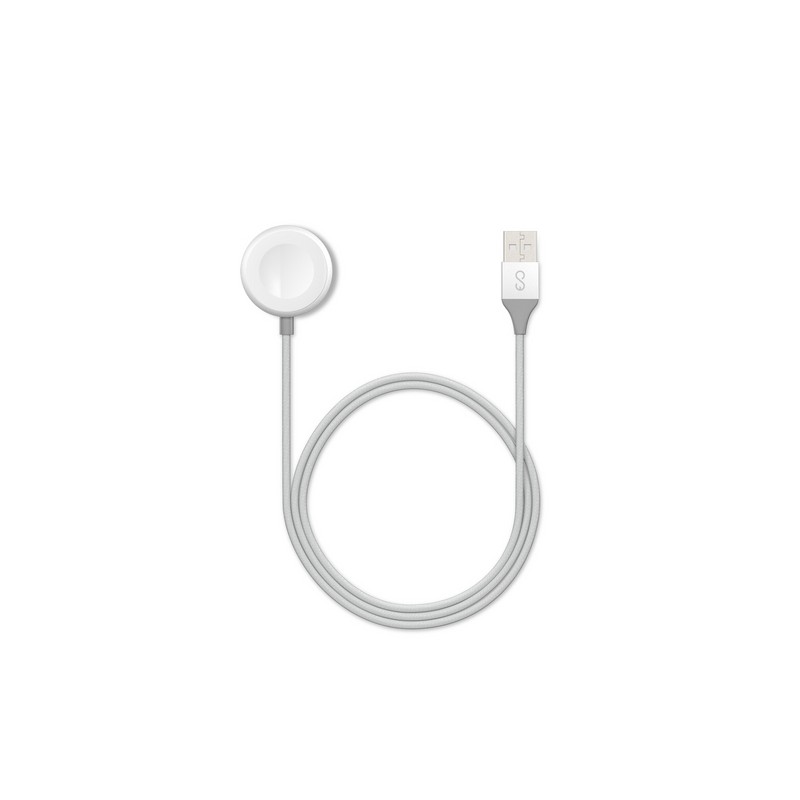 EPICO EPICO APPLE WATCH CABLE USB-A 1.2m silver