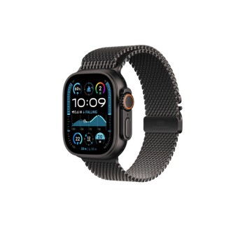 49mm Black Titanium Milanese Loop - Large