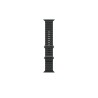 49mm Black Ocean Band - Natural Titanium Finish