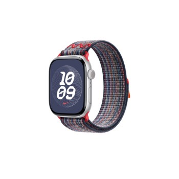 46mm Blue/Red Nike Sport Loop