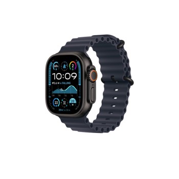 49mm Navy Ocean Band Extension - Black Titanium Finish