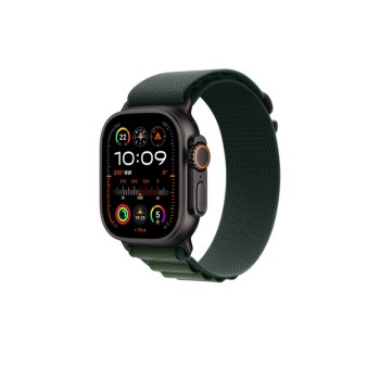 49mm Dark Green Alpine Loop - Medium - Black Titanium Finish