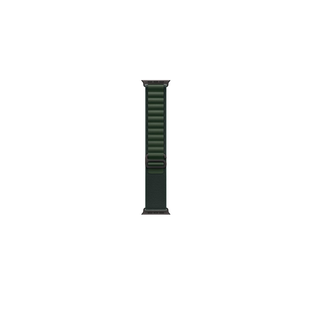 49mm Dark Green Alpine Loop - Large - Black Titanium Finish