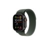 49mm Green Trail Loop - S/M - Black Titanium Finish