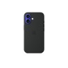 iPhone 16 Silicone Case with MagSafe - Black