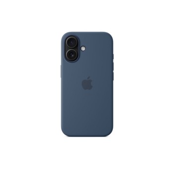 iPhone 16 Silicone Case with MagSafe - Denim