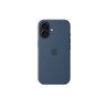 iPhone 16 Silicone Case with MagSafe - Denim