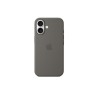 iPhone 16 Silicone Case with MagSafe - Stone Gray