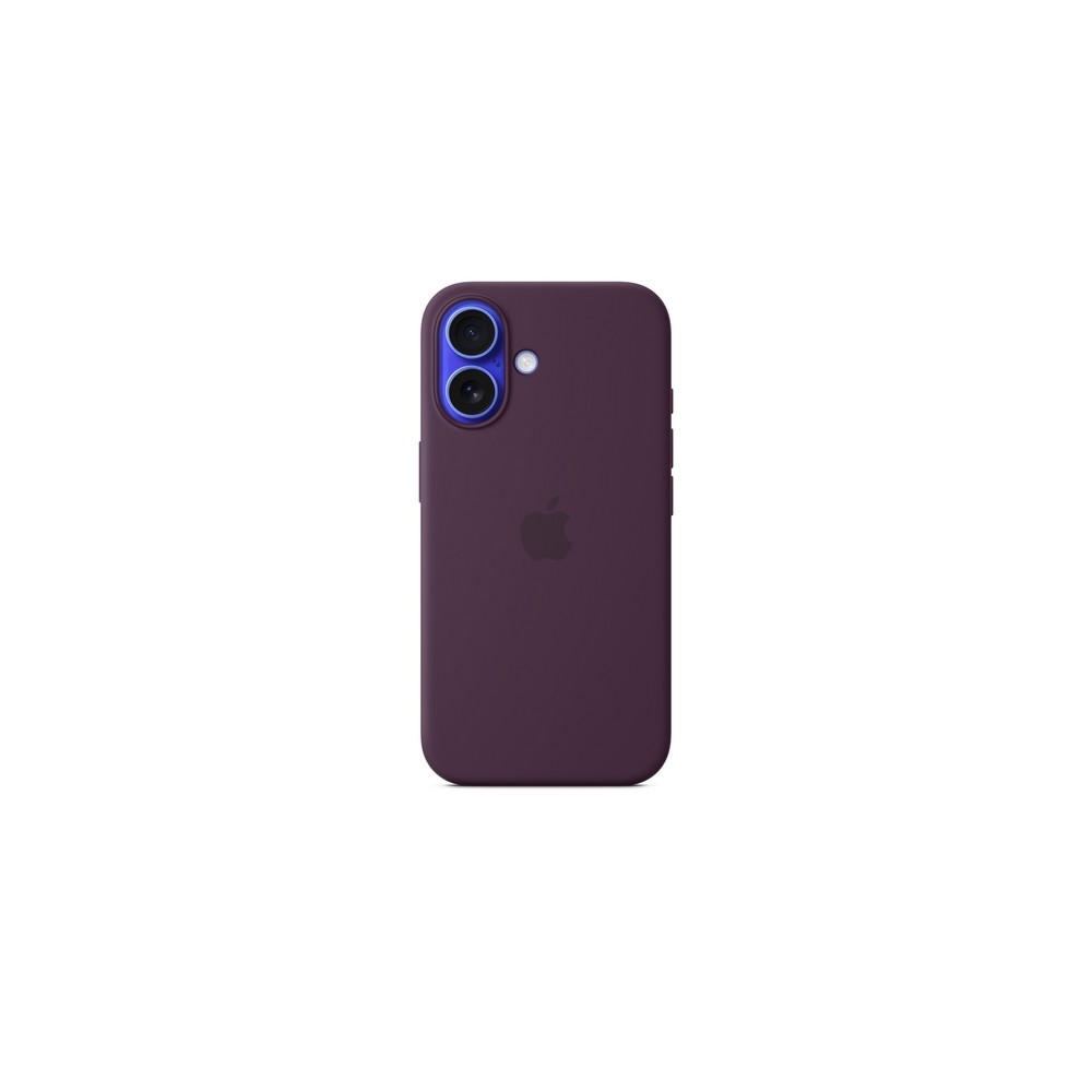 iPhone 16 Silicone Case with MagSafe - Plum