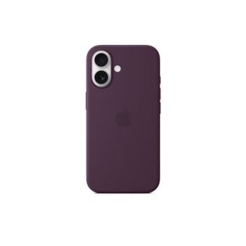 iPhone 16 Silicone Case with MagSafe - Plum