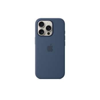 iPhone 16 Pro Silicone Case with MagSafe - Denim