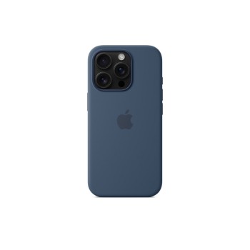 iPhone 16 Pro Silicone Case with MagSafe - Denim