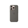 iPhone 16 Pro Silicone Case with MagSafe - Stone Gray