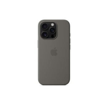 iPhone 16 Pro Silicone Case with MagSafe - Stone Gray