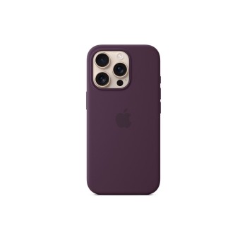 iPhone 16 Pro Silicone Case with MagSafe - Plum