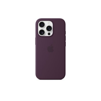 iPhone 16 Pro Silicone Case with MagSafe - Plum