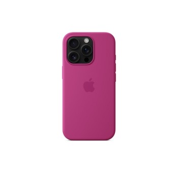 iPhone 16 Pro Silicone Case with MagSafe - Fuchsia