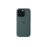 iPhone 16 Pro Silicone Case with MagSafe - Lake Green