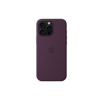 iPhone 16 Pro Max Silicone Case with MagSafe - Plum