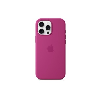 iPhone 16 Pro Max Silicone Case with MagSafe - Fuchsia