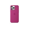 iPhone 16 Pro Max Silicone Case with MagSafe - Fuchsia