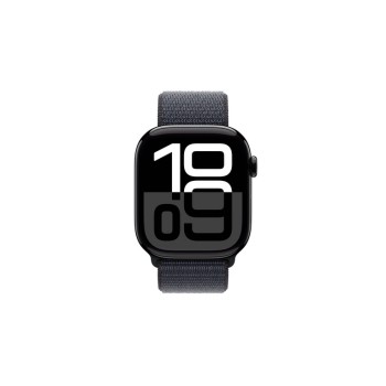 Apple Watch Series 10 GPS 46mm Jet Black Aluminium Case with Ink Sport Loop