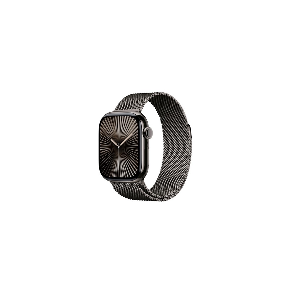 APPLE Apple Watch Series 10 GPS + Cellular 42mm Slate Titanium Case with Slate Milanese Loop