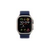 Apple Watch Ultra 2 GPS + Cellular 49mm Natural Titanium Case with Blue Trail Loop - S/M