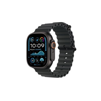 Apple Watch Ultra 2 GPS + Cellular 49mm Black Titanium Case with Black Ocean Band